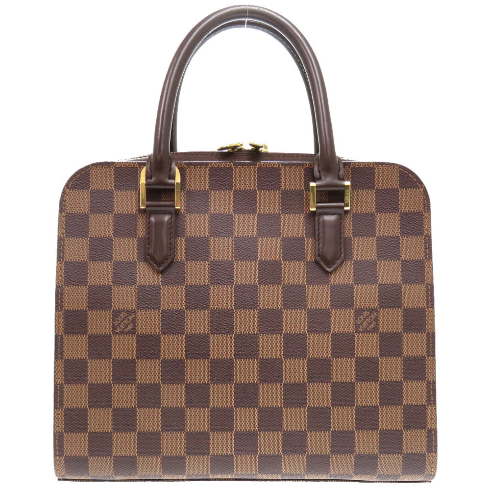 LOUIS VUITTON Handbag N51155 Damier canvas Brown Damier Triana Women