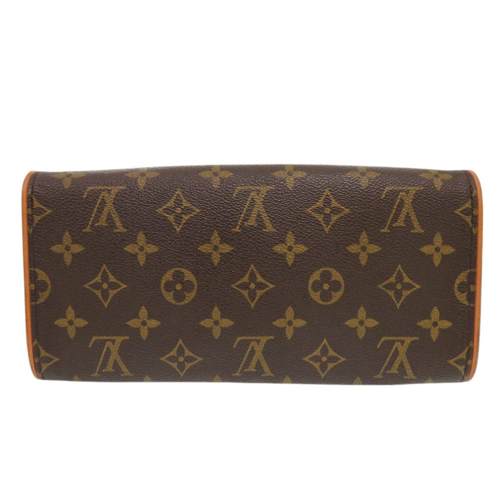 LOUIS VUITTON Shoulder Bag M51852 Monogram canvas Brown Monogram Pochette Twin GM