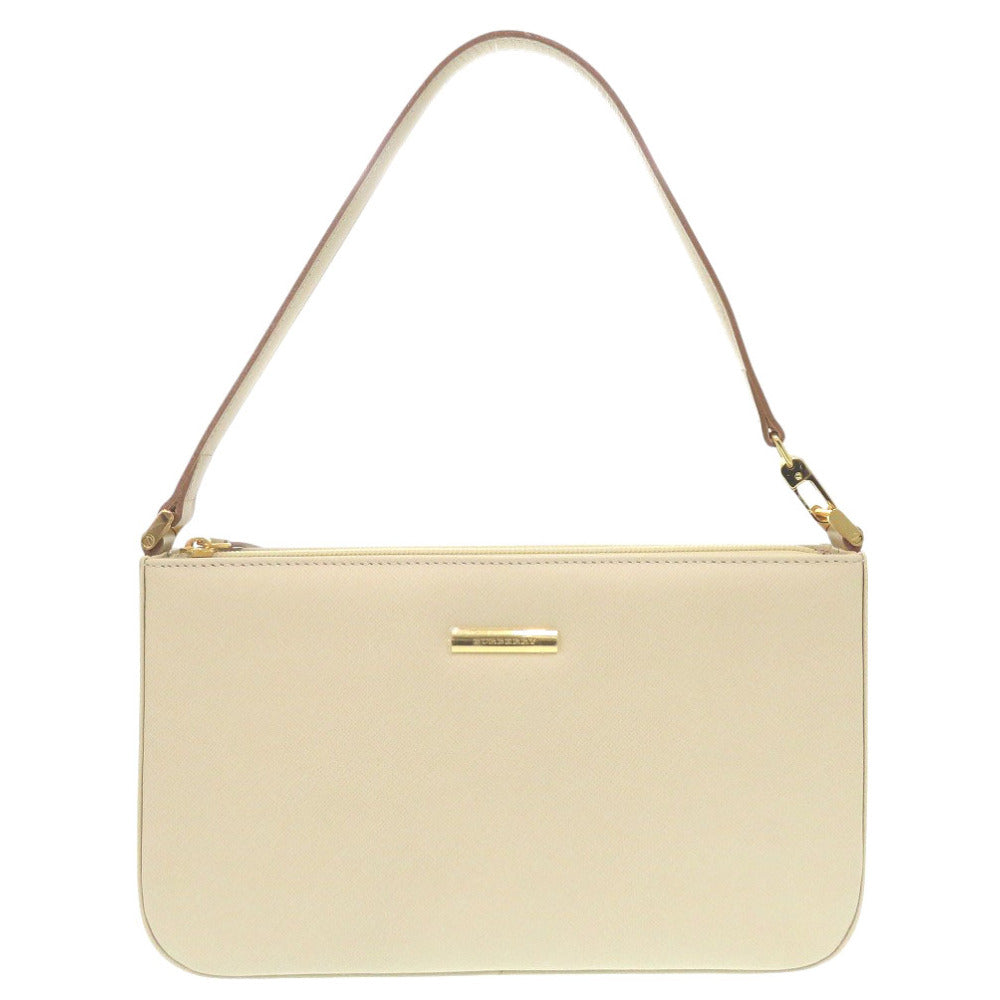 BURBERRY Shoulder Bag leather Ivory One Shoulder Bag Nova Check Women