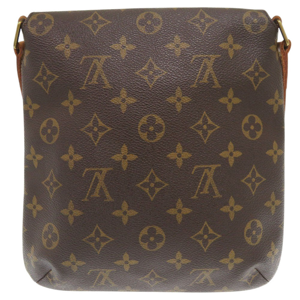 LOUIS VUITTON Shoulder Bag M51258 Monogram canvas Brown Monogram Musette Salsa short strap Women
