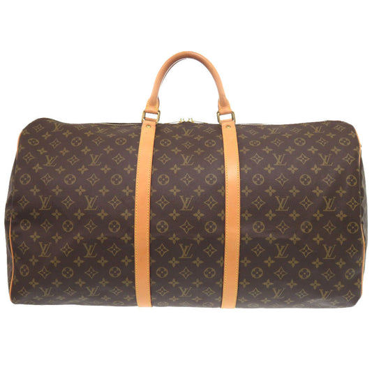 LOUIS VUITTON Boston Duffel bag M41422 Monogram canvas Brown Monogram Keepall 60