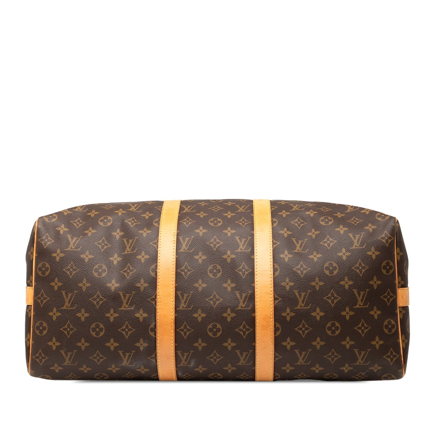 Brown Louis Vuitton Monogram Keepall Bandouliere 50 Travel Bag