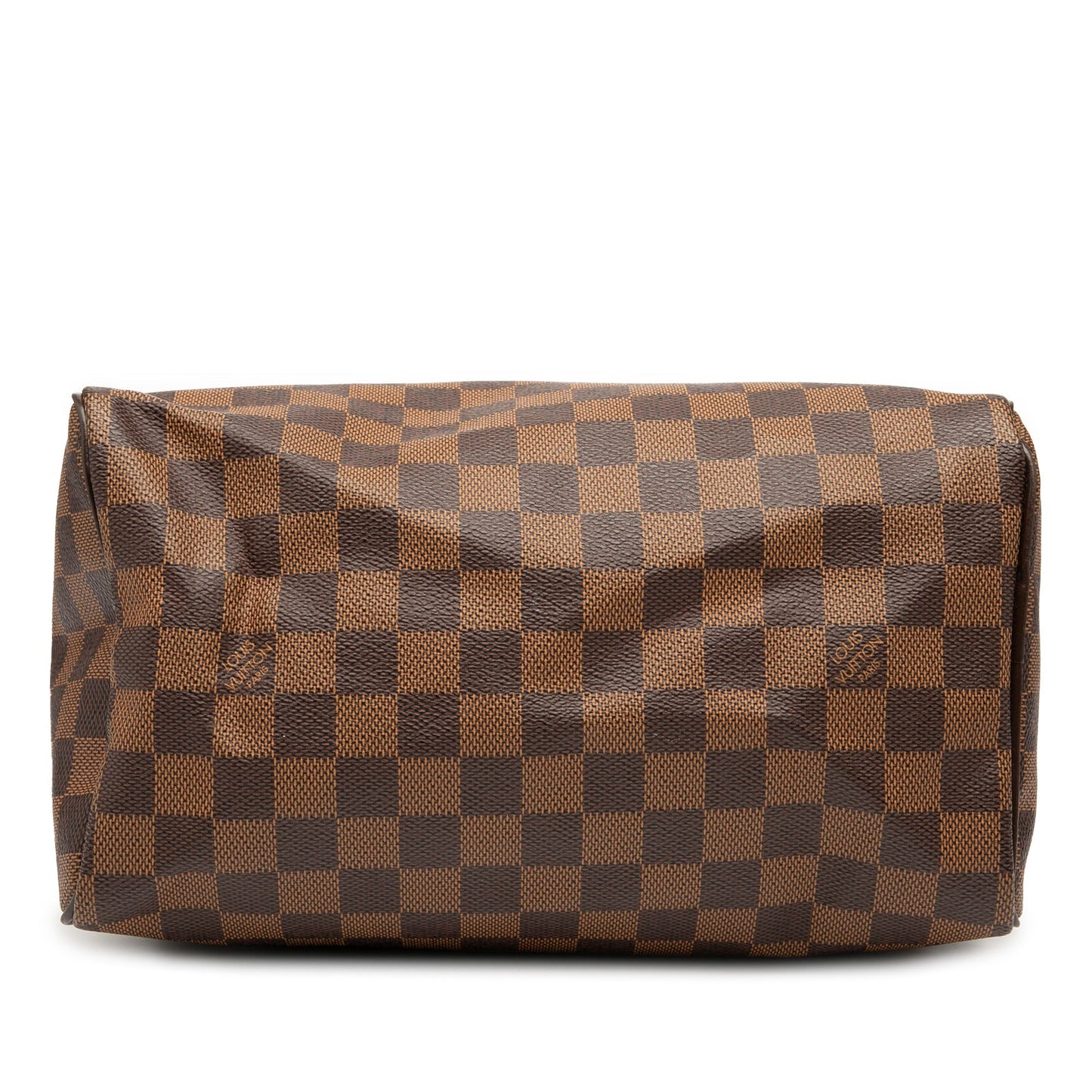 Brown Louis Vuitton Damier Ebene Speedy 25 Boston Bag