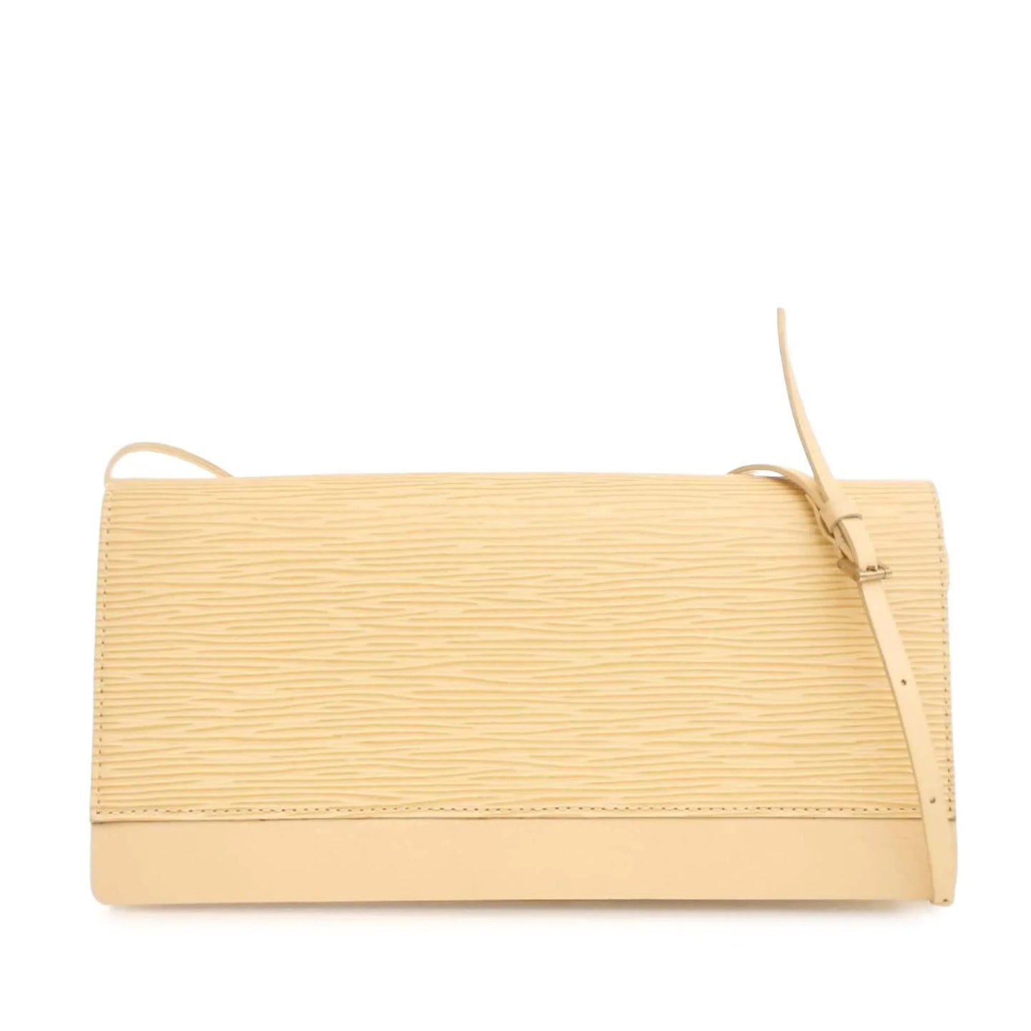 Yellow Louis Vuitton Epi Honfleur Shoulder Bag