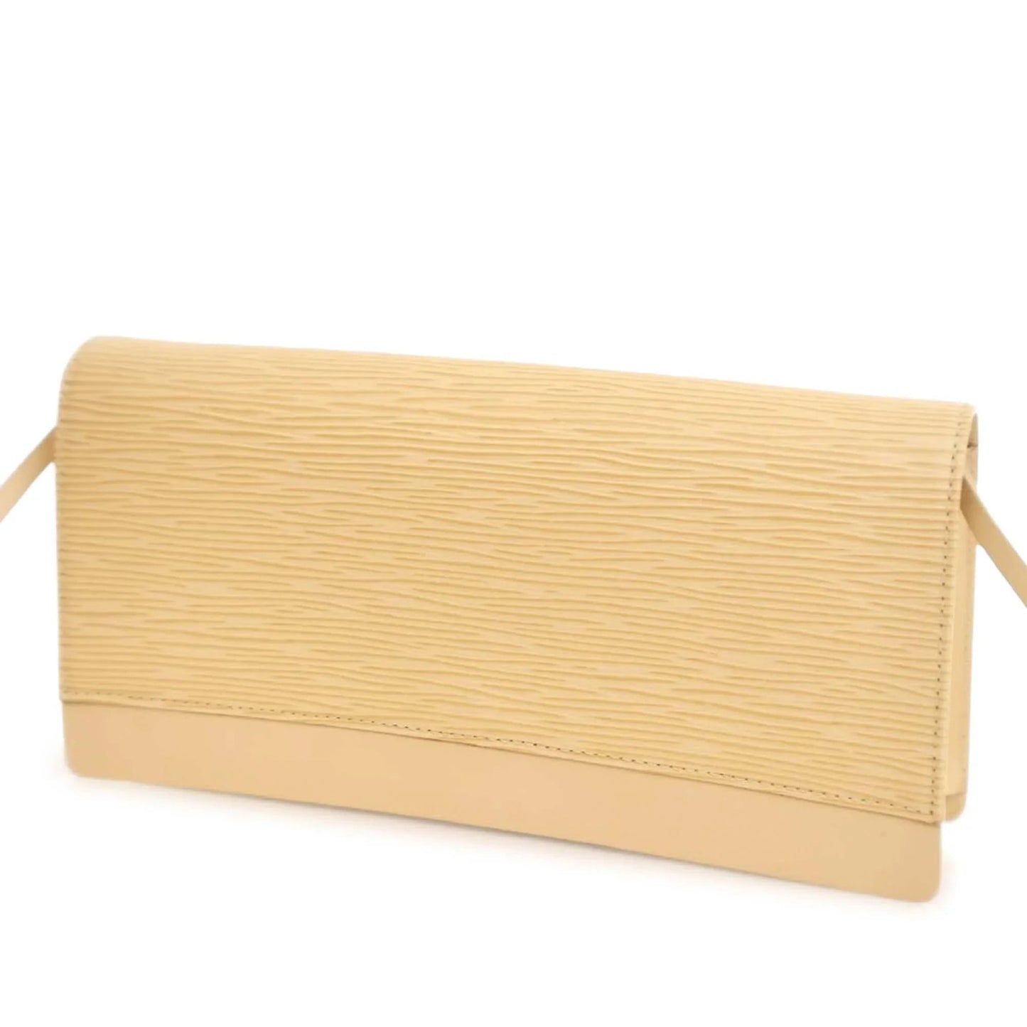 Yellow Louis Vuitton Epi Honfleur Shoulder Bag