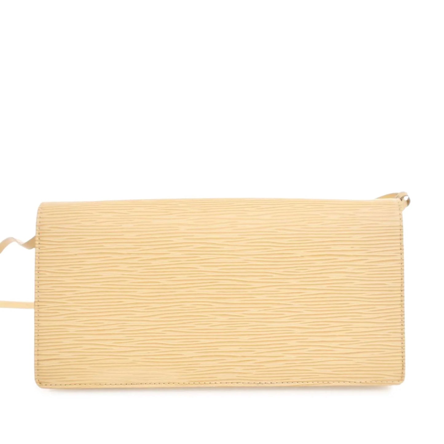 Yellow Louis Vuitton Epi Honfleur Shoulder Bag