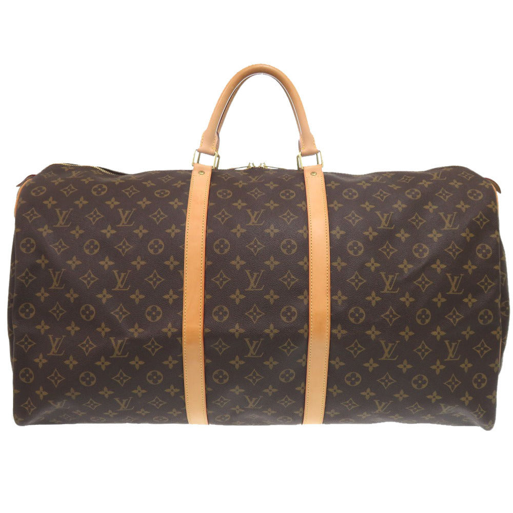 LOUIS VUITTON Boston Duffel bag M41422 Monogram canvas Brown Monogram Keepall 60