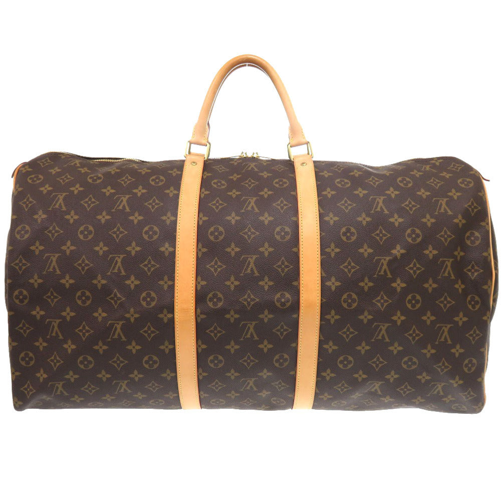 LOUIS VUITTON Boston Duffel bag M41422 Monogram canvas Brown Monogram Keepall 60