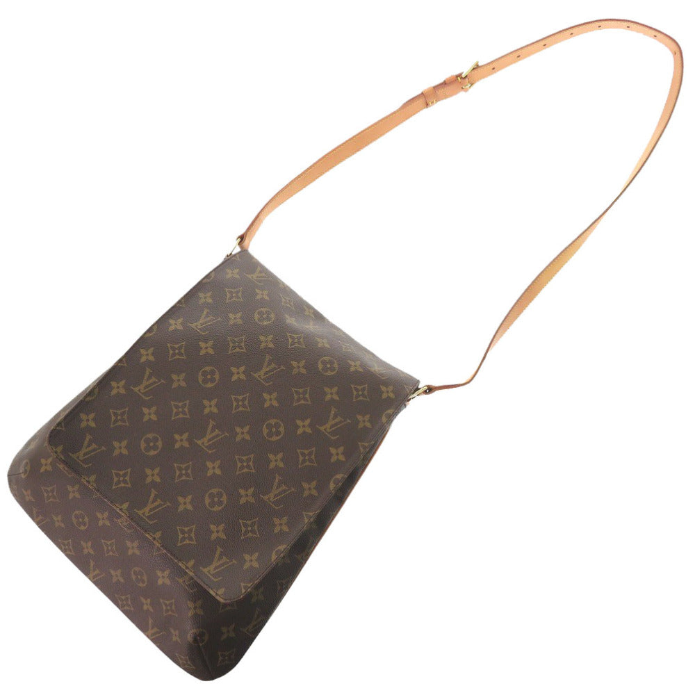 LOUIS VUITTON Shoulder Bag M51256 Monogram canvas Brown Monogram Musette