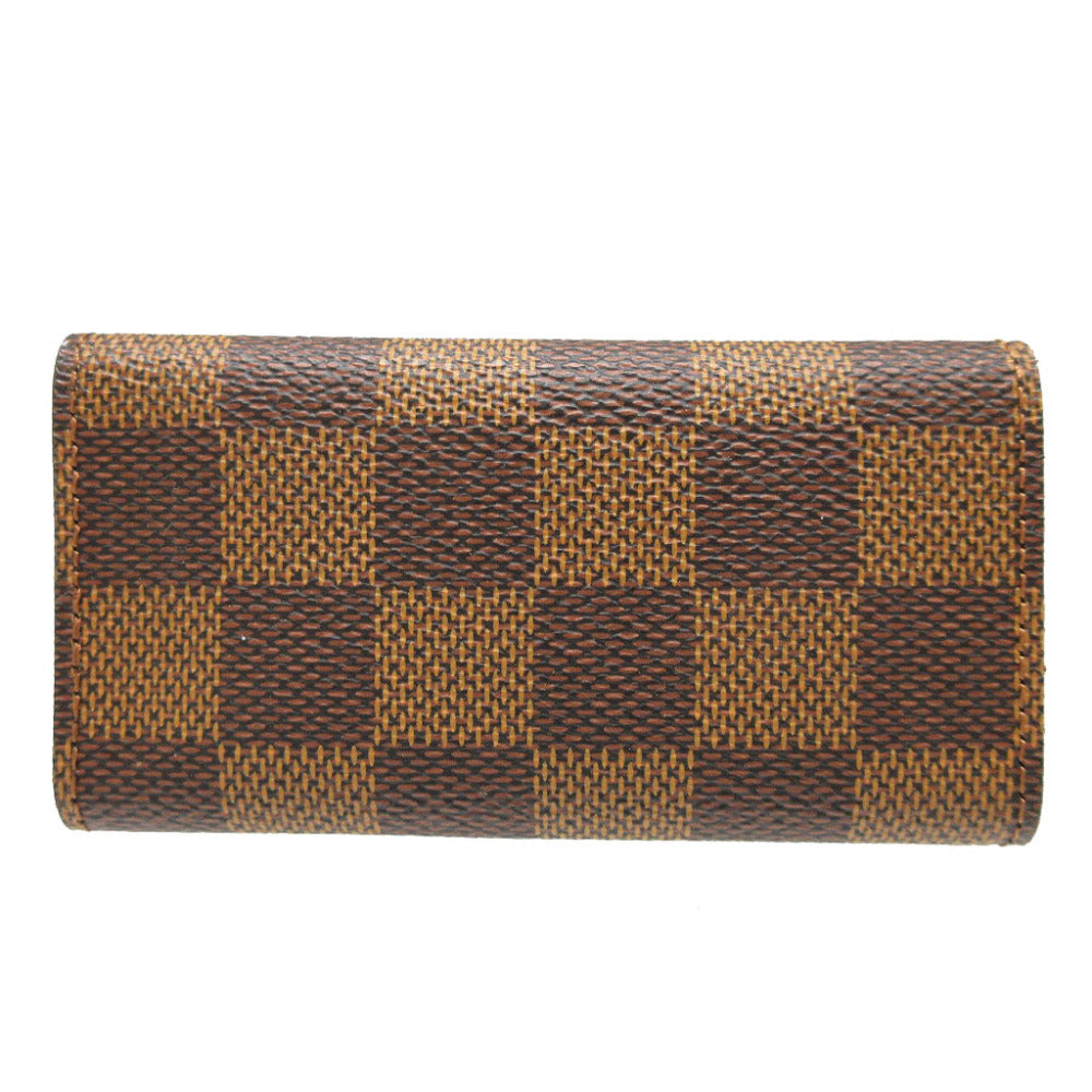 LOUIS VUITTON Key case Key holder N62631 Damier canvas Brown
