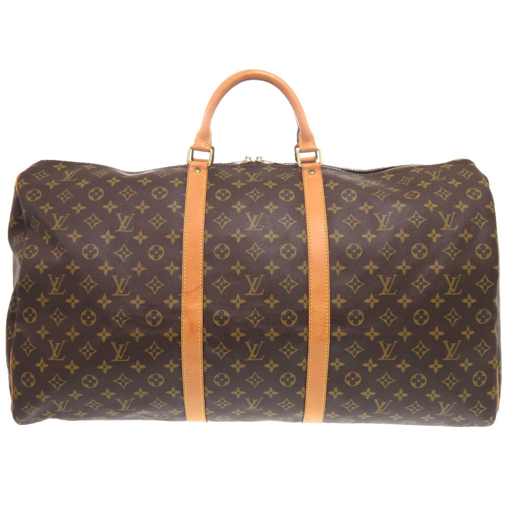 LOUIS VUITTON Boston Duffel bag M41422 Monogram canvas Brown Monogram Keepall 60