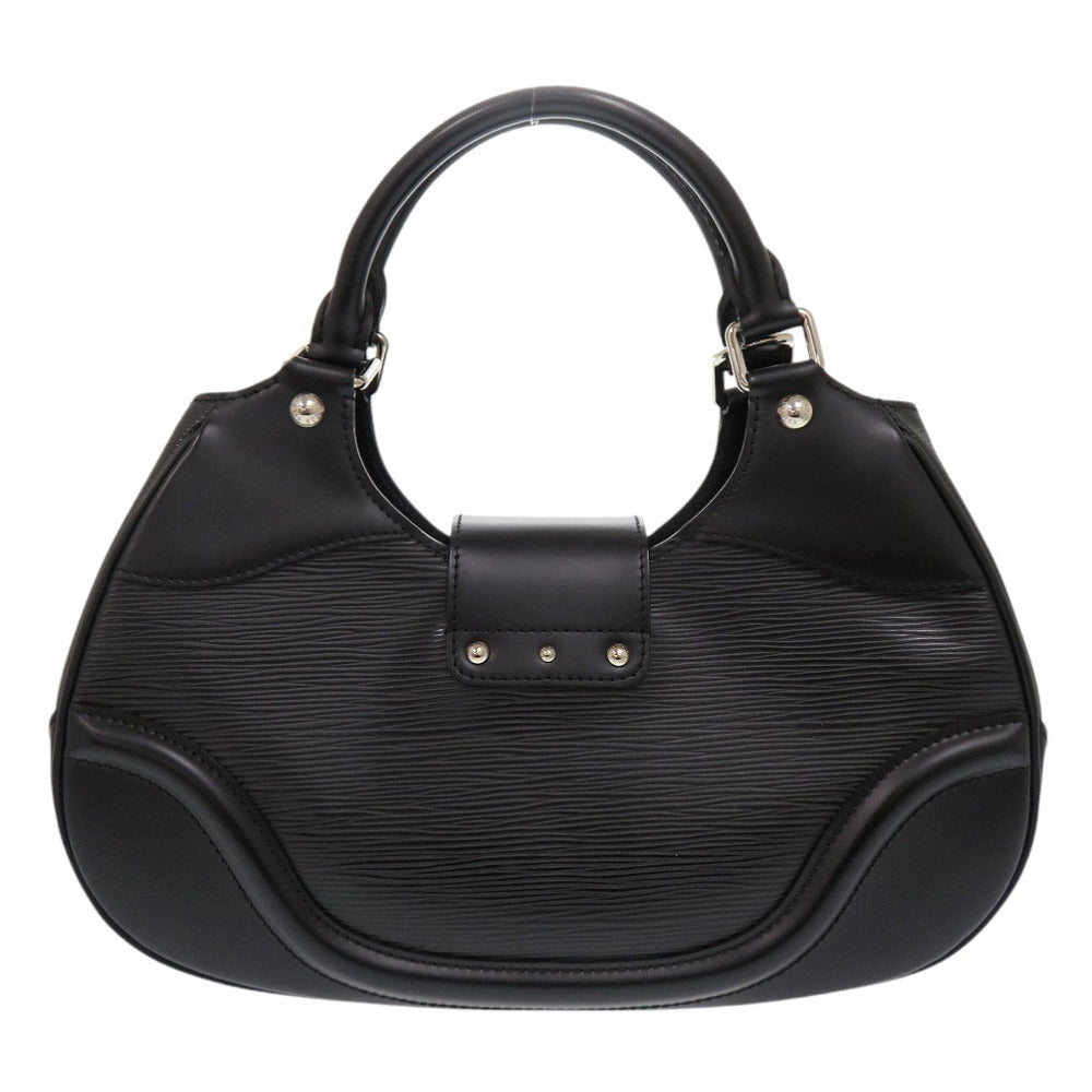 LOUIS VUITTON Handbag M59302 Epi Leather Noir Epi Sac Montaigne Women