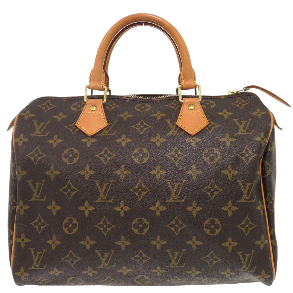 LOUIS VUITTON Handbag M41526 Monogram canvas Brown Monogram Speedy 30