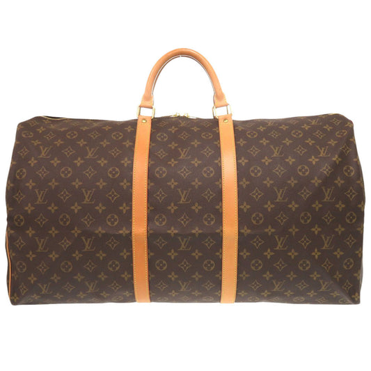 LOUIS VUITTON Boston Duffel bag M41422 Monogram canvas Brown Monogram Keepall 60 mens
