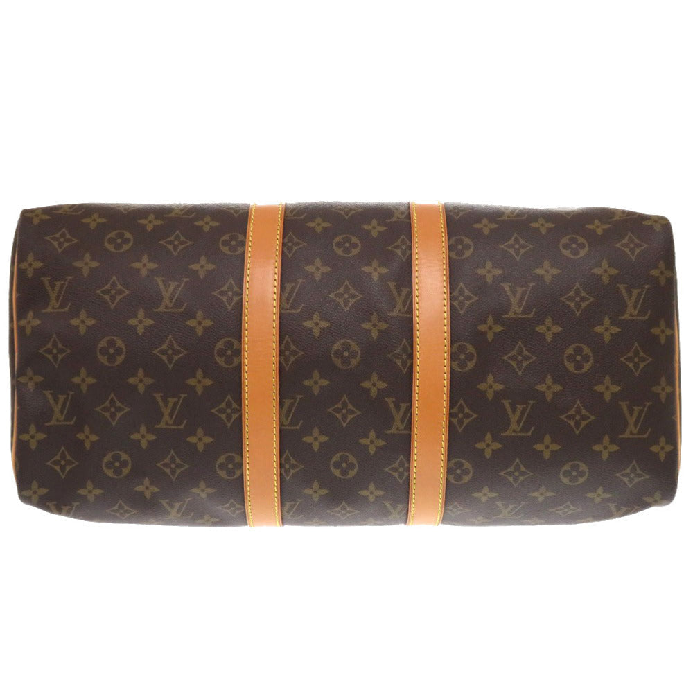 LOUIS VUITTON Boston Duffel bag M41428 Monogram canvas Brown Monogram Keepall 45