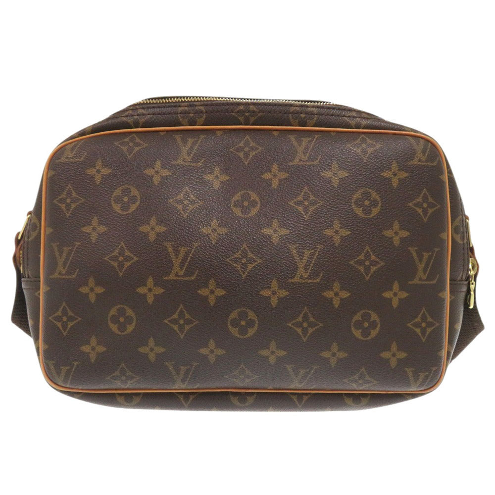 LOUIS VUITTON Shoulder Bag M45254 Monogram canvas Brown Monogram Reporter PM Women(Unisex)