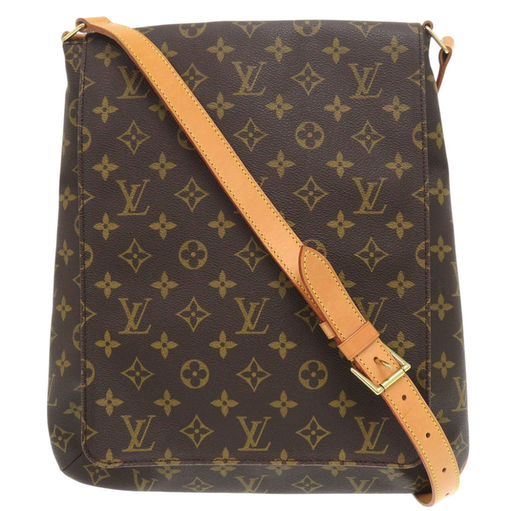 LOUIS VUITTON Shoulder Bag M51256 Monogram canvas Brown Musette Women
