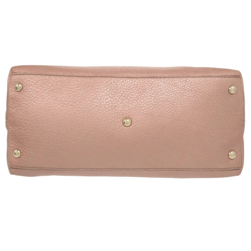 GUCCI Handbag 308362 leather pink Soho