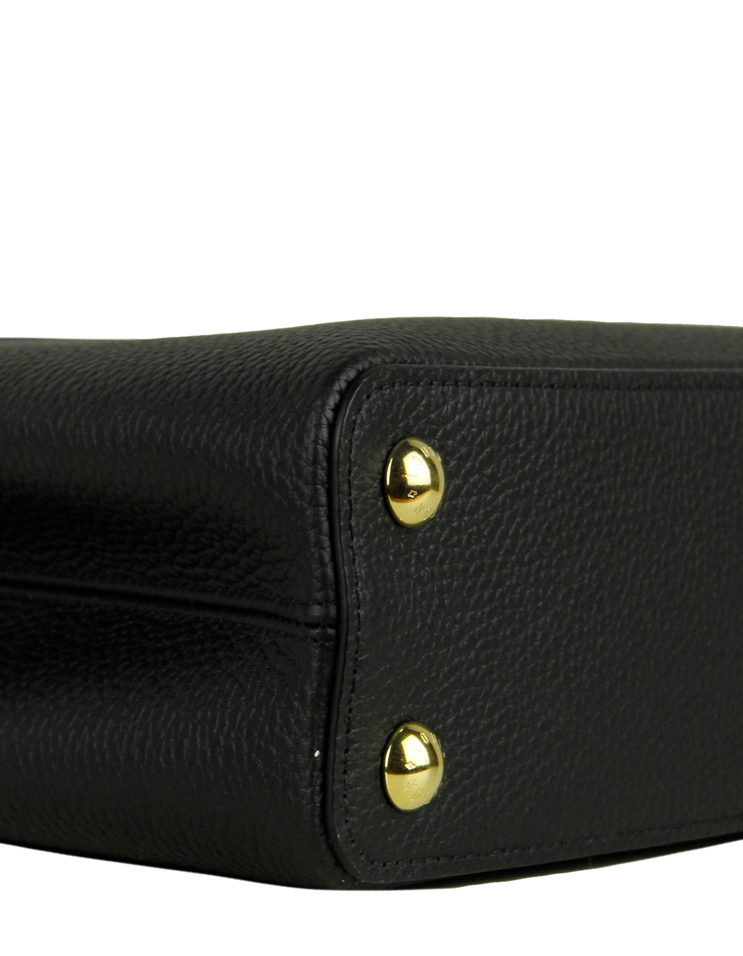 Louis Vuitton Black/ General Blue Capucines BB Crossbody Bag