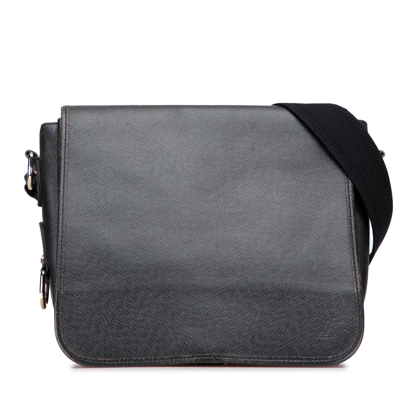 Black Louis Vuitton Taiga Andrei Crossbody Bag