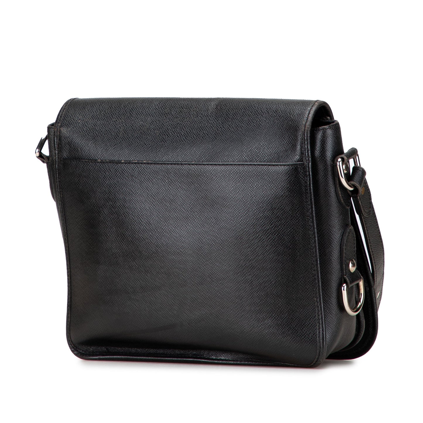 Black Louis Vuitton Taiga Andrei Crossbody Bag