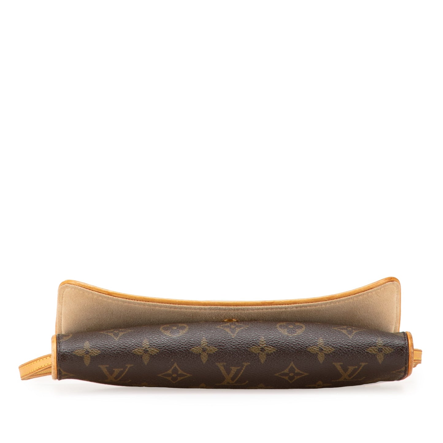 Brown Louis Vuitton Monogram Pochette Twin GM Crossbody Bag