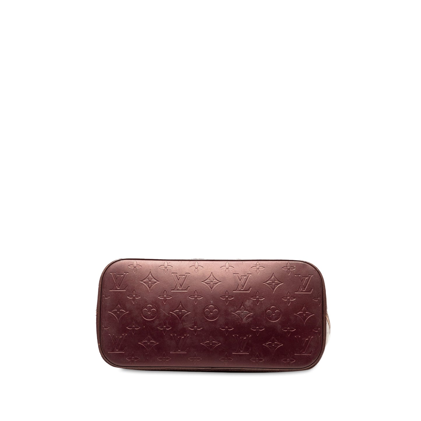 Red Louis Vuitton Monogram Mat Stockton Tote Bag