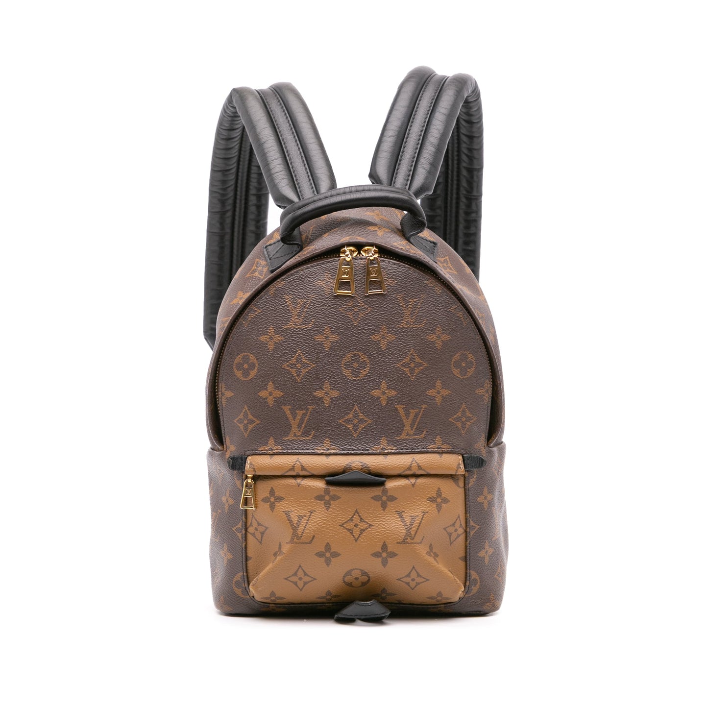 Brown Louis Vuitton Monogram Reverse Palm Springs PM Backpack