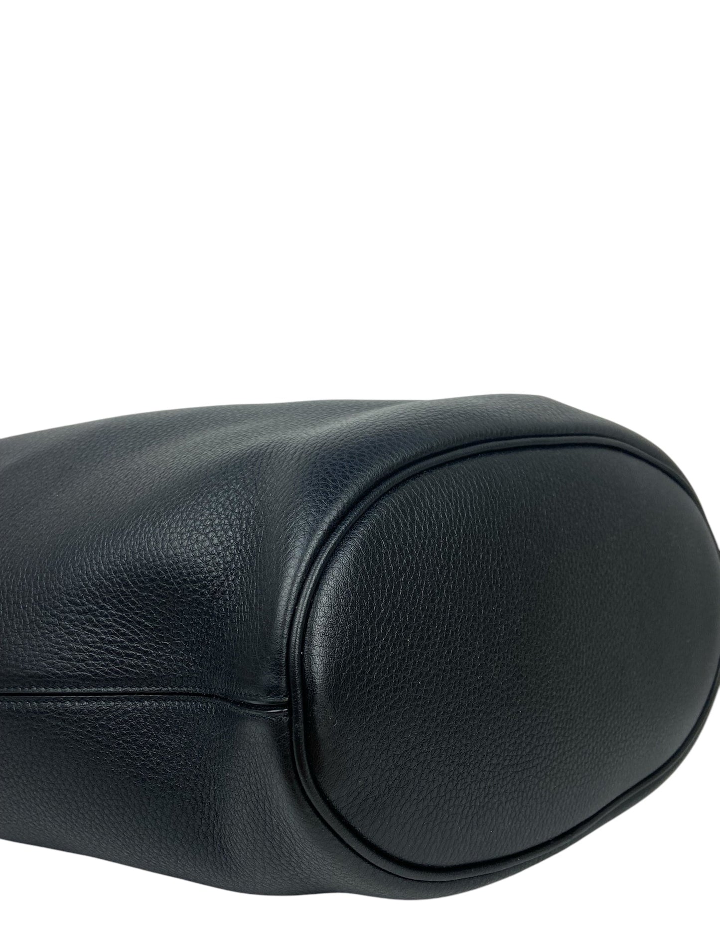Saint Laurent Black Le 5 A 7 Hobo Bag