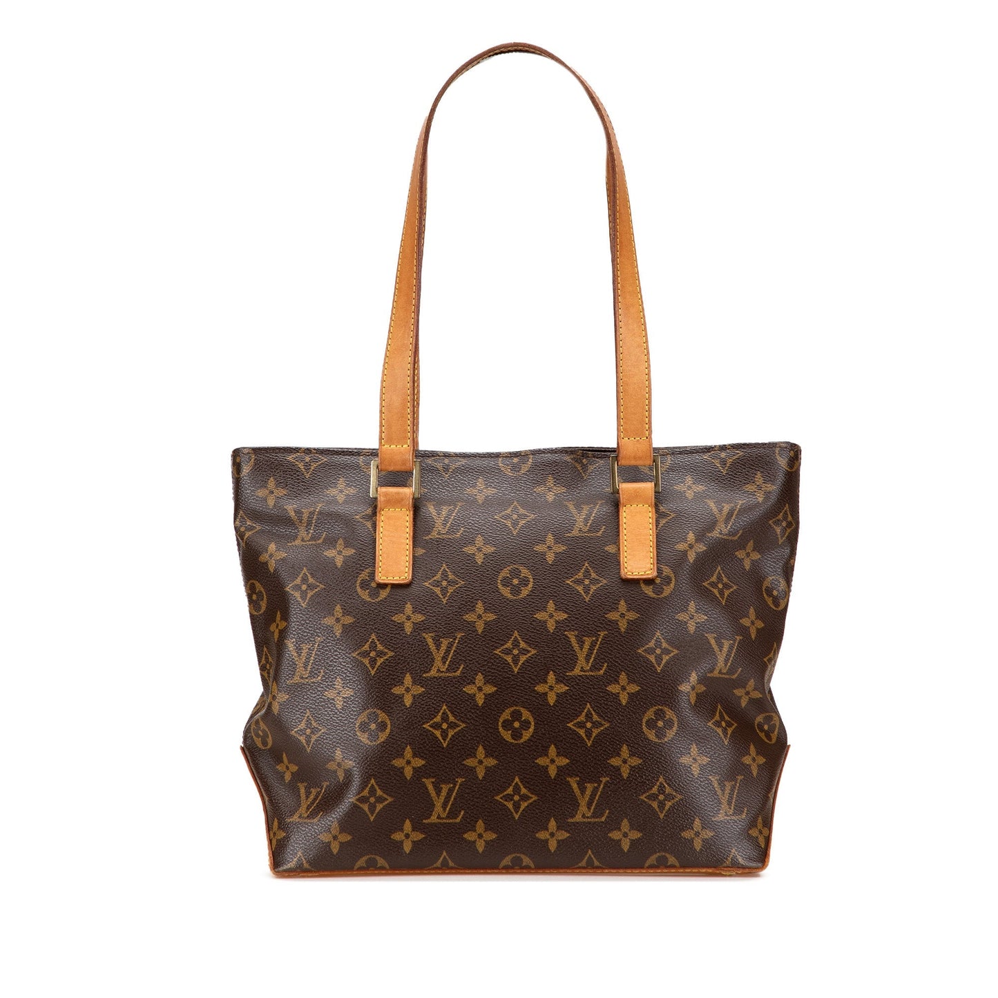 Brown Louis Vuitton Monogram Cabas Piano Tote Bag