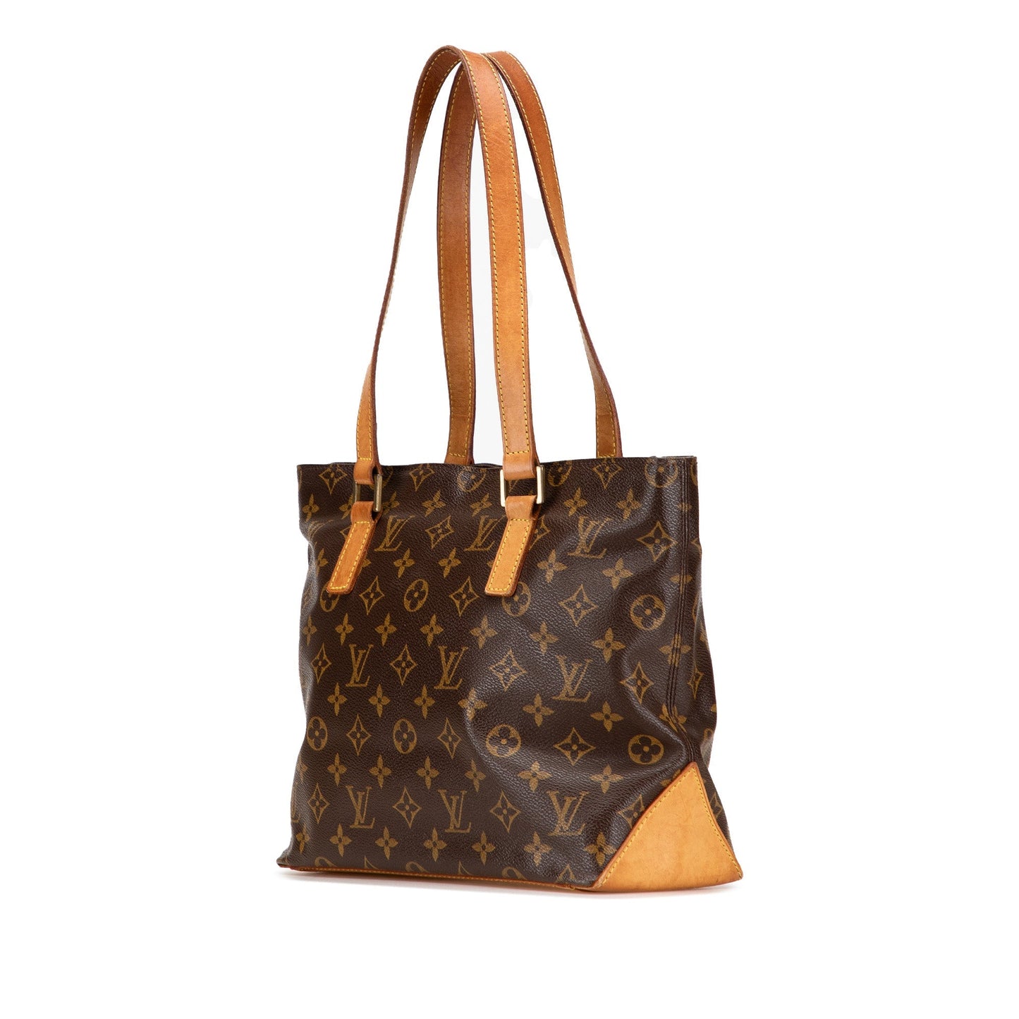 Brown Louis Vuitton Monogram Cabas Piano Tote Bag