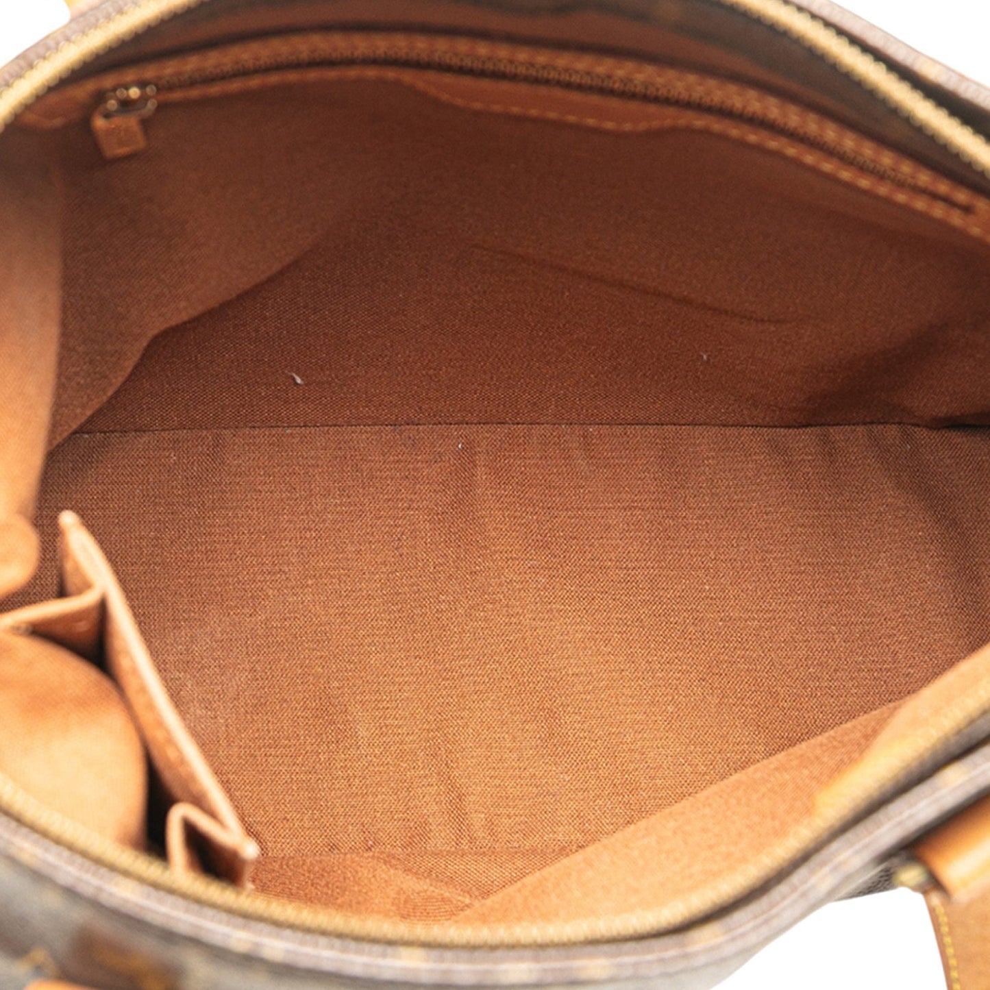 Brown Louis Vuitton Monogram Cabas Piano Tote Bag