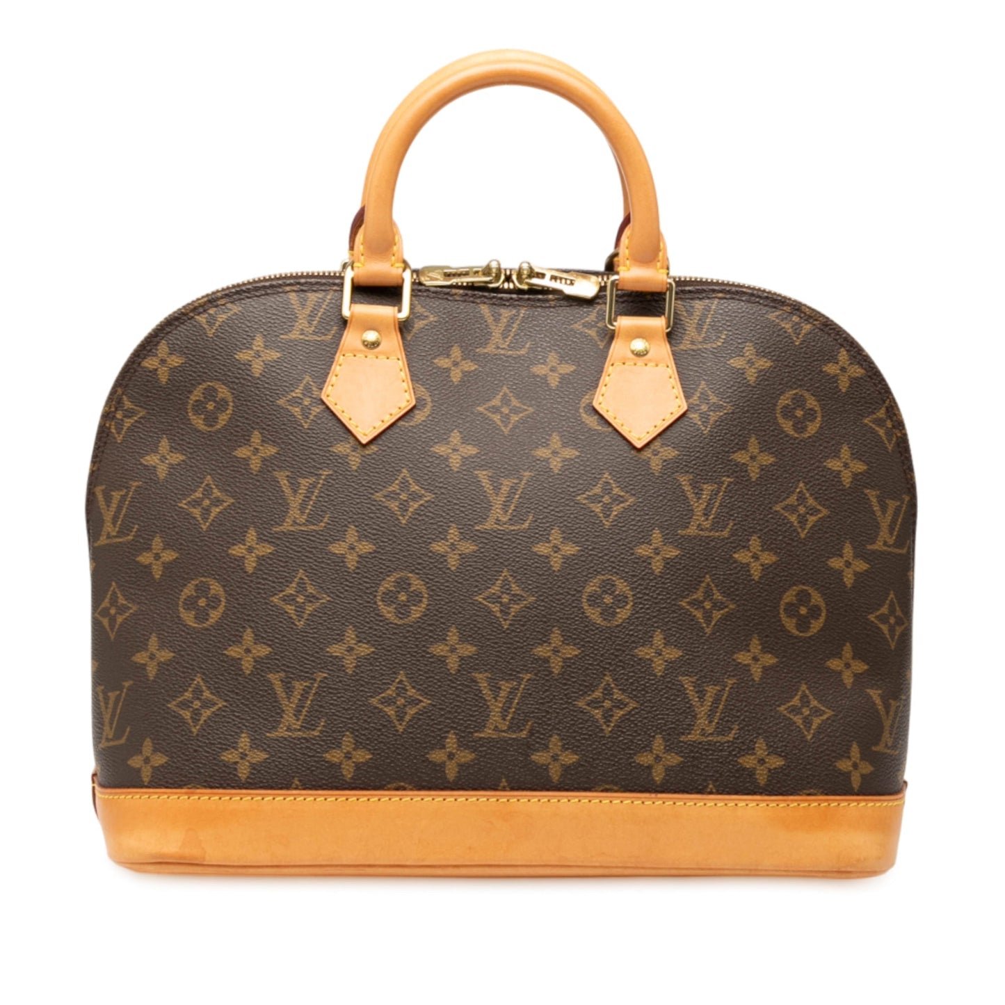 Brown Louis Vuitton Monogram Alma PM Handbag