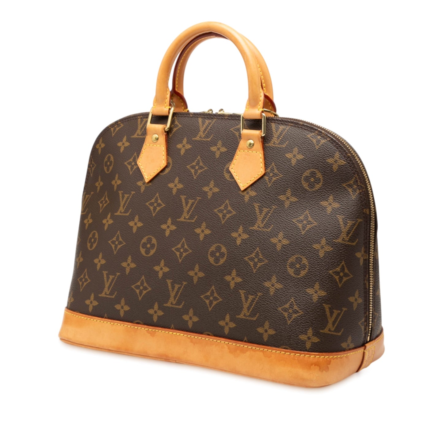 Brown Louis Vuitton Monogram Alma PM Handbag
