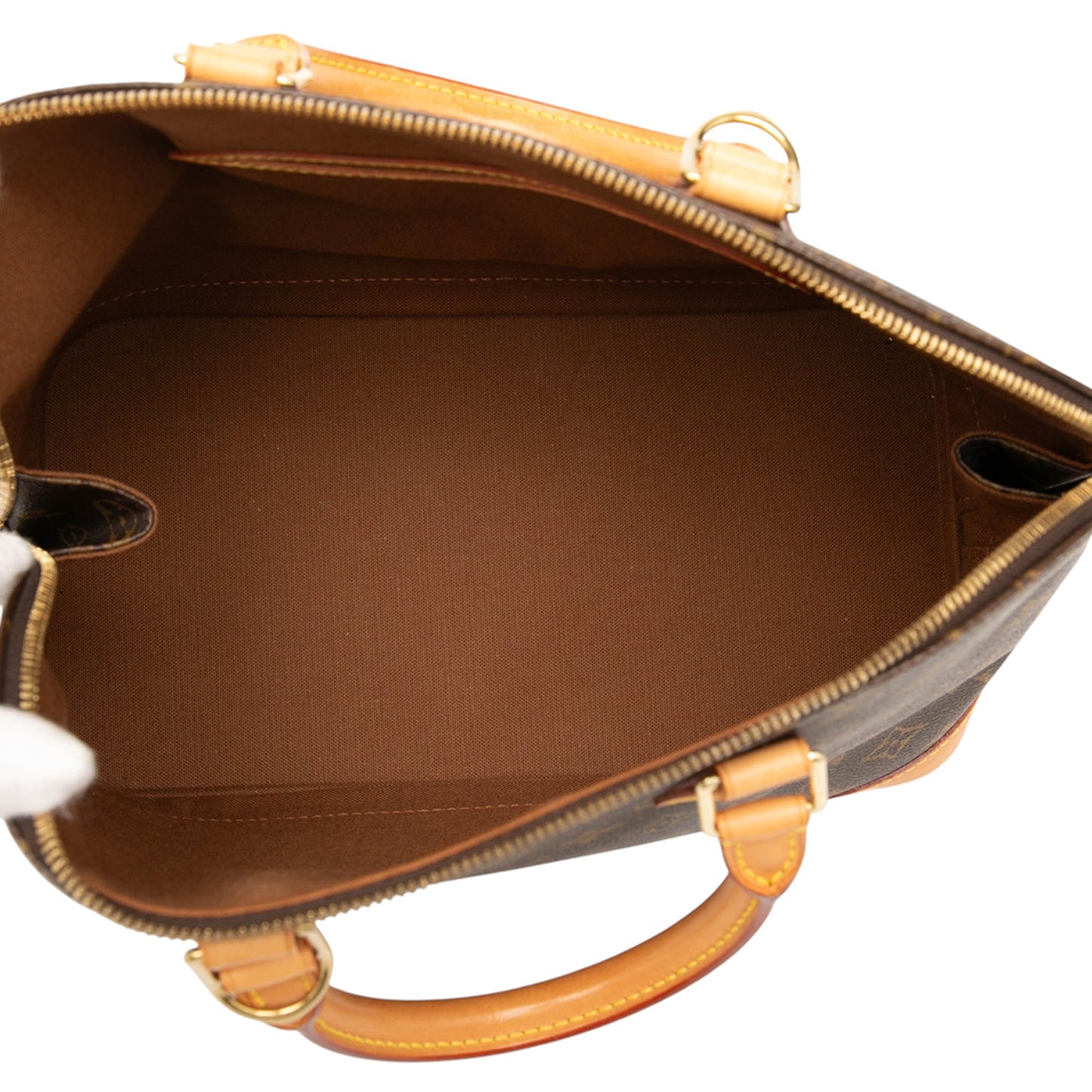 Brown Louis Vuitton Monogram Alma PM Handbag