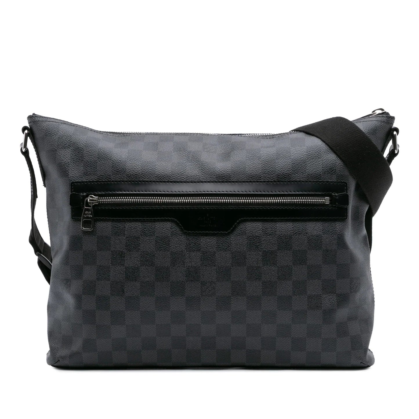 Black Louis Vuitton Damier Graphite Mick MM Crossbody Bag
