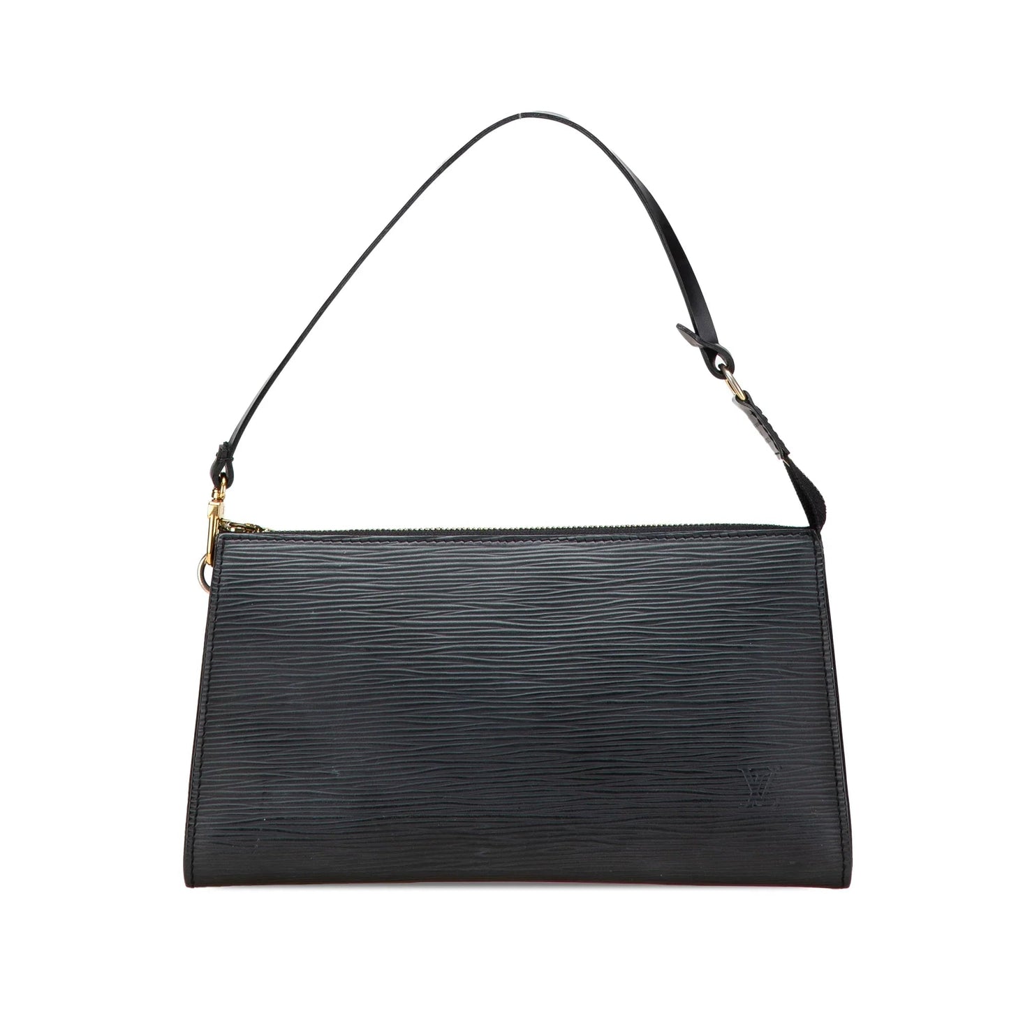 Black Louis Vuitton Epi Pochette Accessoires Shoulder Bag