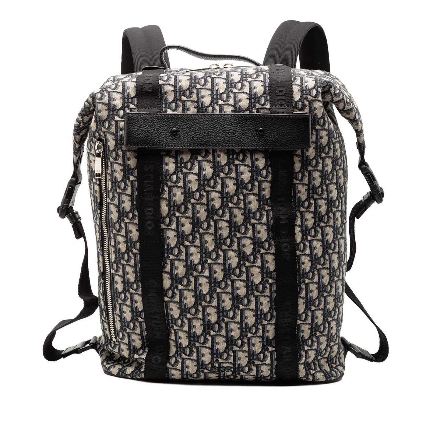 Blue Dior Oblique Canvas Safari Backpack
