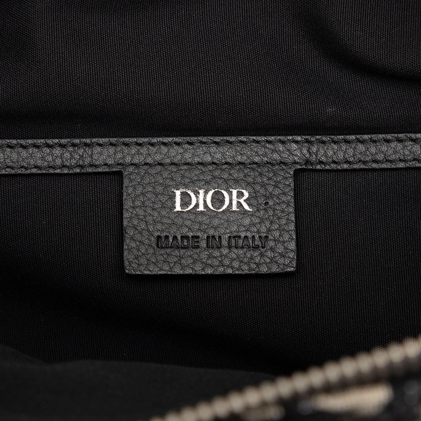 Blue Dior Oblique Canvas Safari Backpack