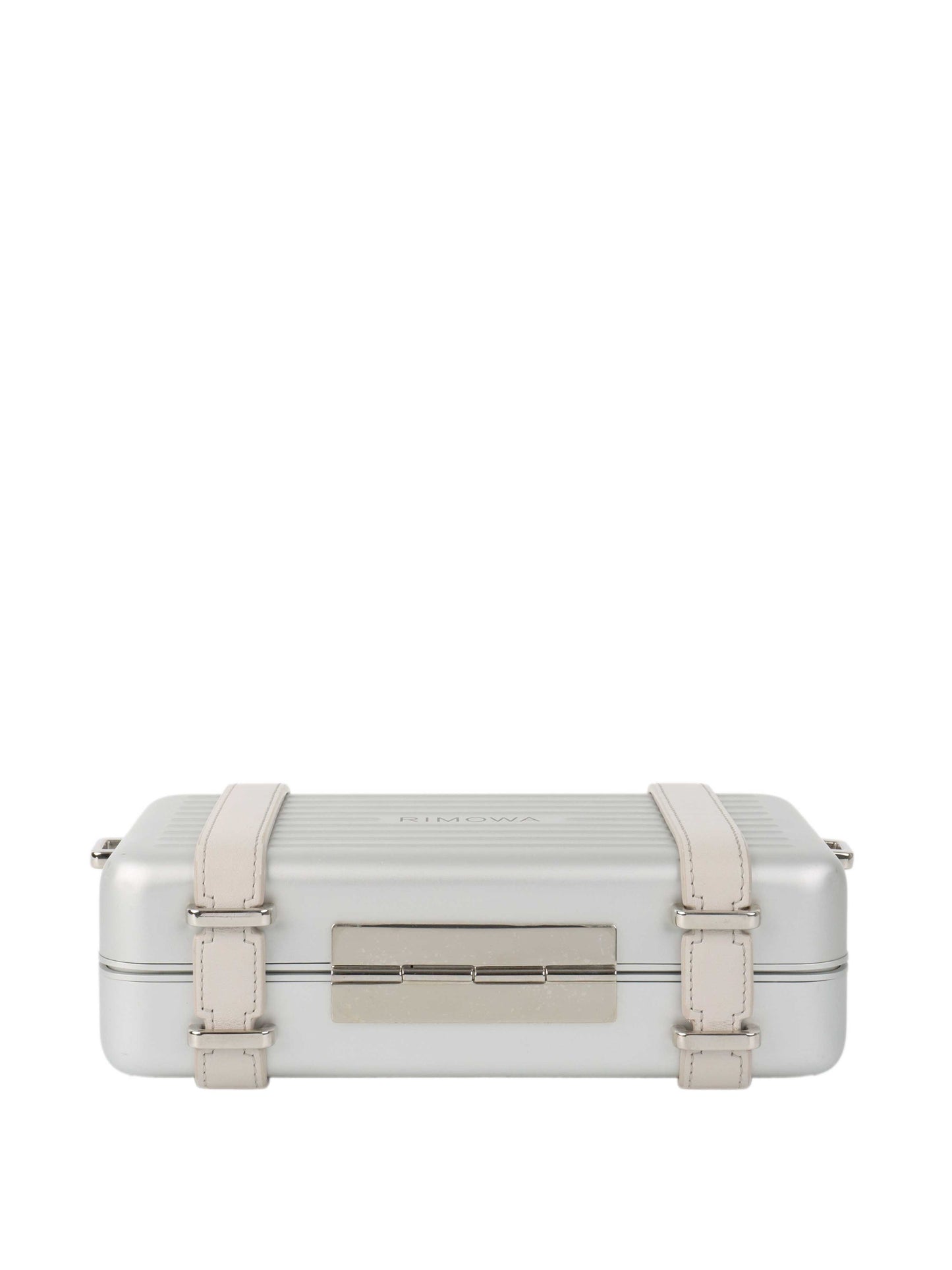 Dior x RIMOWA Silver Personal Clutch Case.
