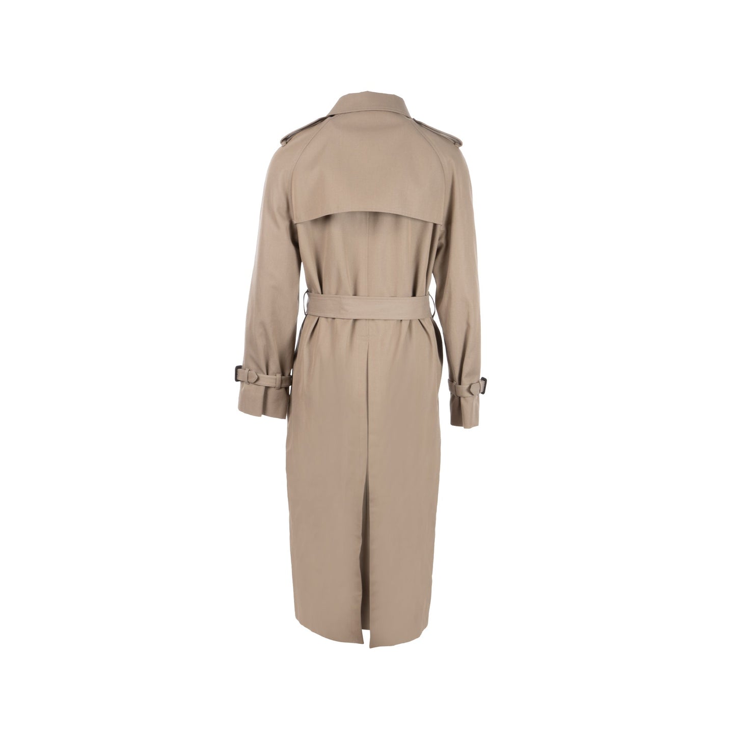 Celine size 42 Trench Coat Laine / Cotton beige