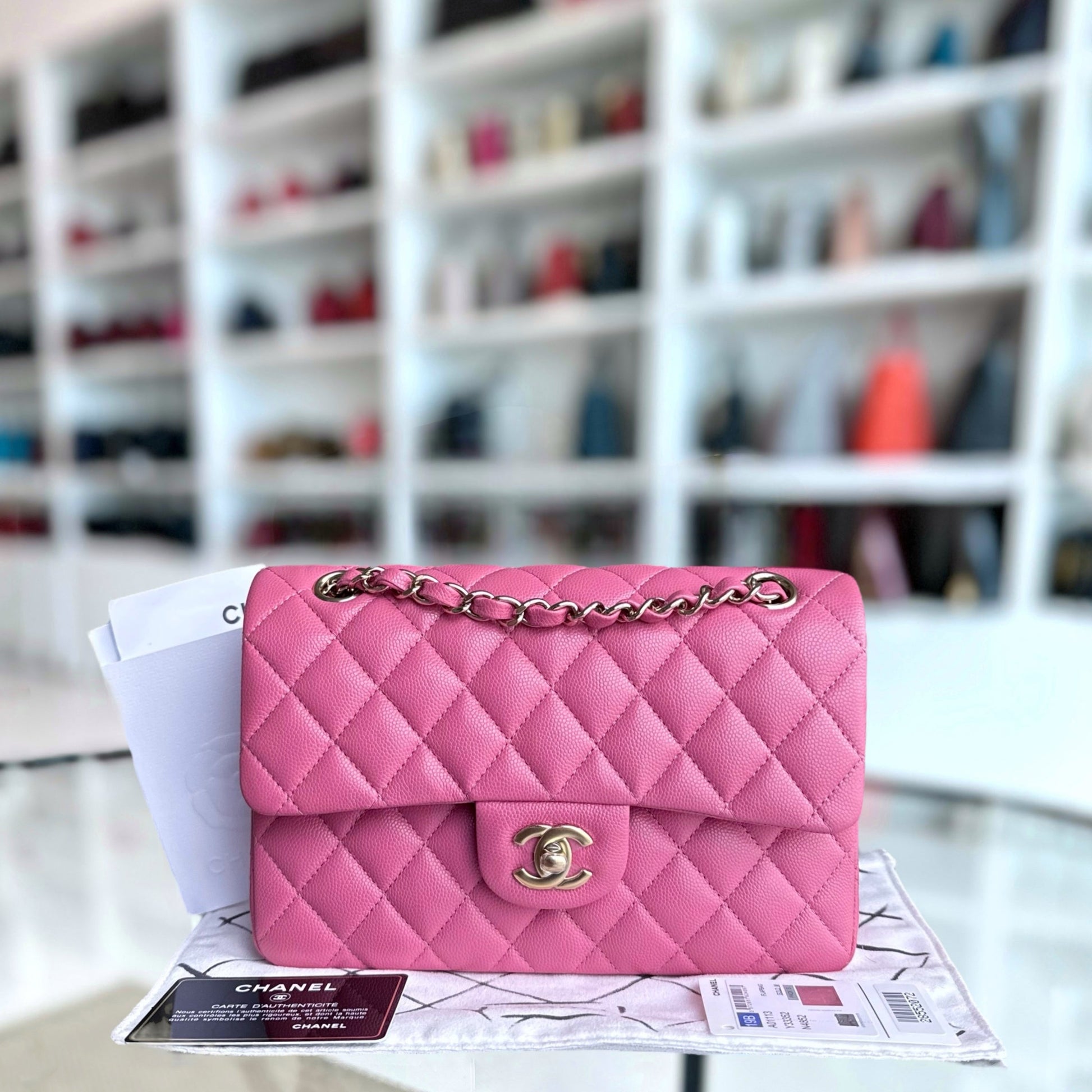 Chanel Classic Flap Small Shoulder Bag - EworeBags