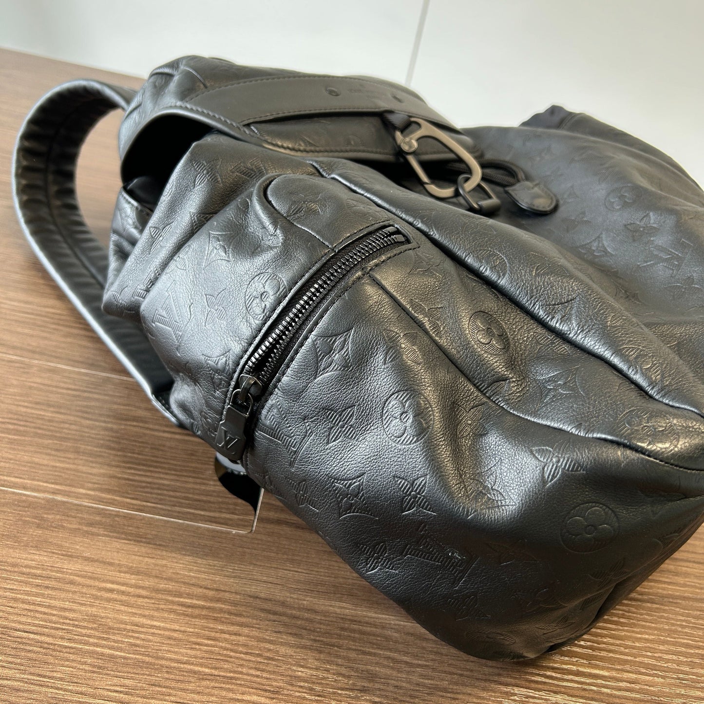 Louis Vuitton Leather Monogram Shadow Discovery - Black Backpacks, Bags LB122199