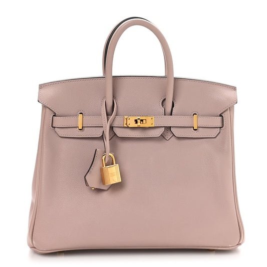 Hermes Togo Birkin 25 Glycine