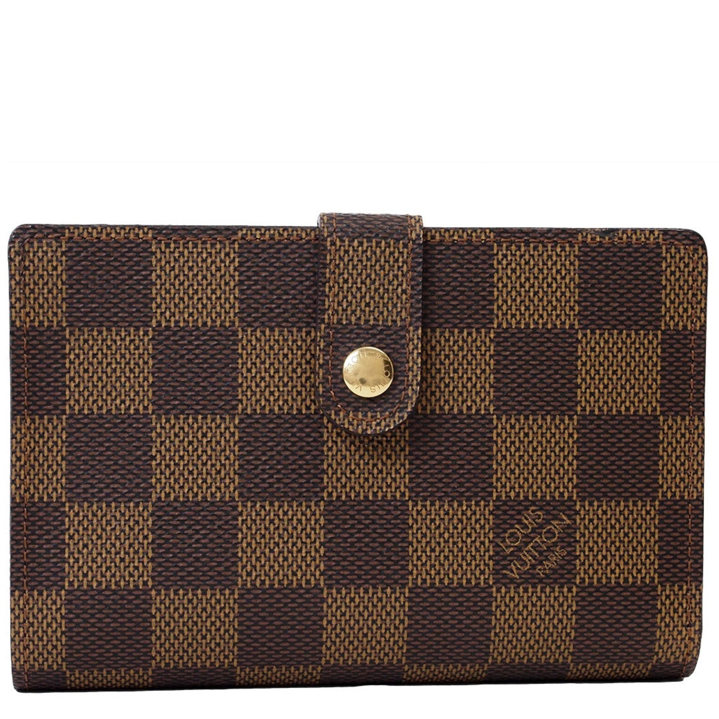 Louis Vuitton Damier Damier Canvas Ebene Wallet (Bi-Fold)