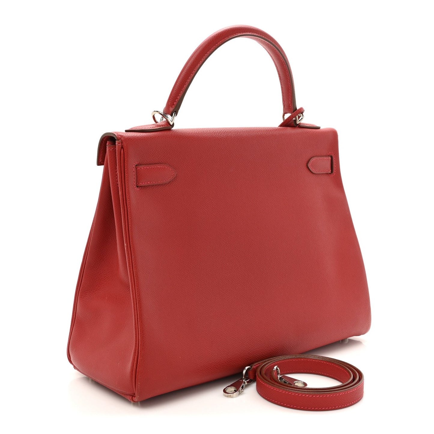 Hermes Epsom Kelly Retourne 32 Rouge Vif