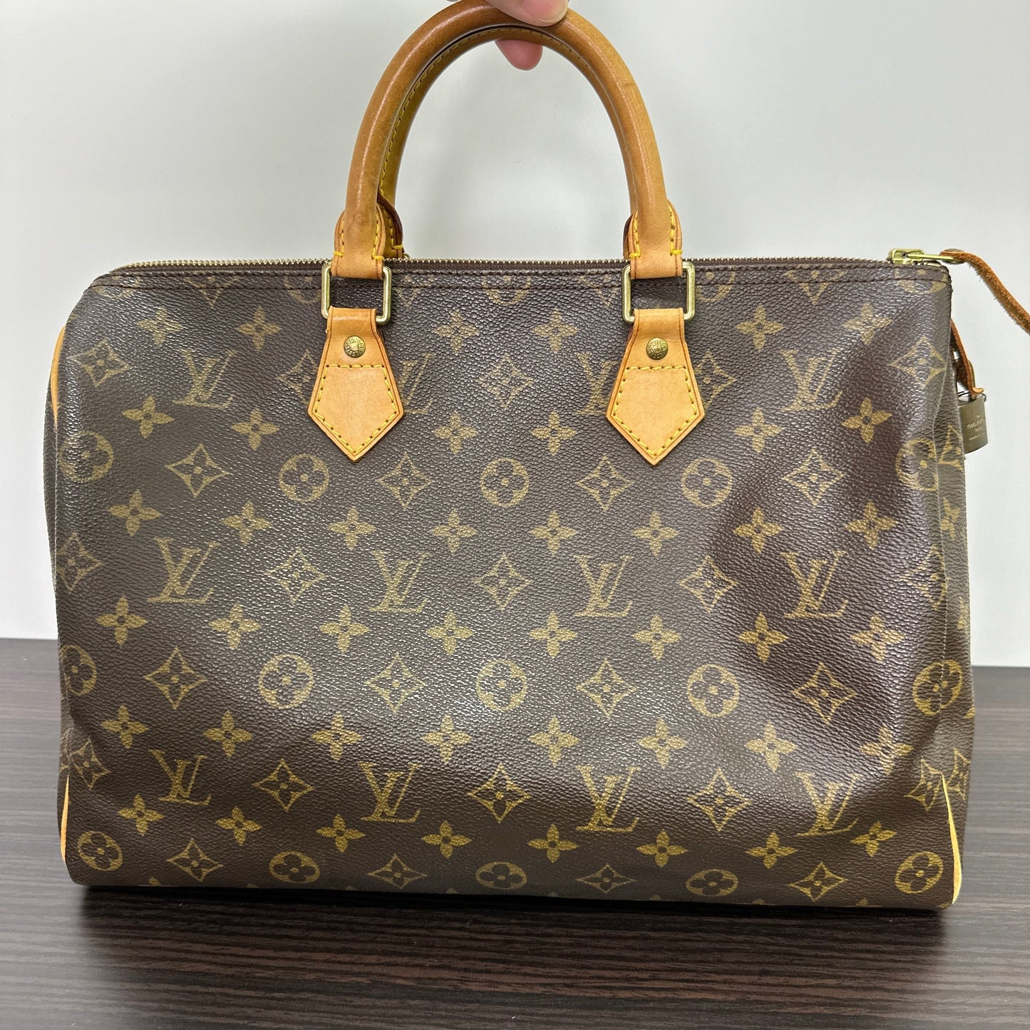 LOUIS VUITTON Speedy Handbag Mini Boston Bag Monogram PVC Women's LB119298