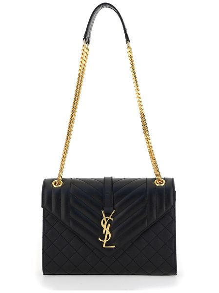 Luxury Saint Laurent Trending 2025 Women's Loulou Medium Bag in Nero | 600185BOW91