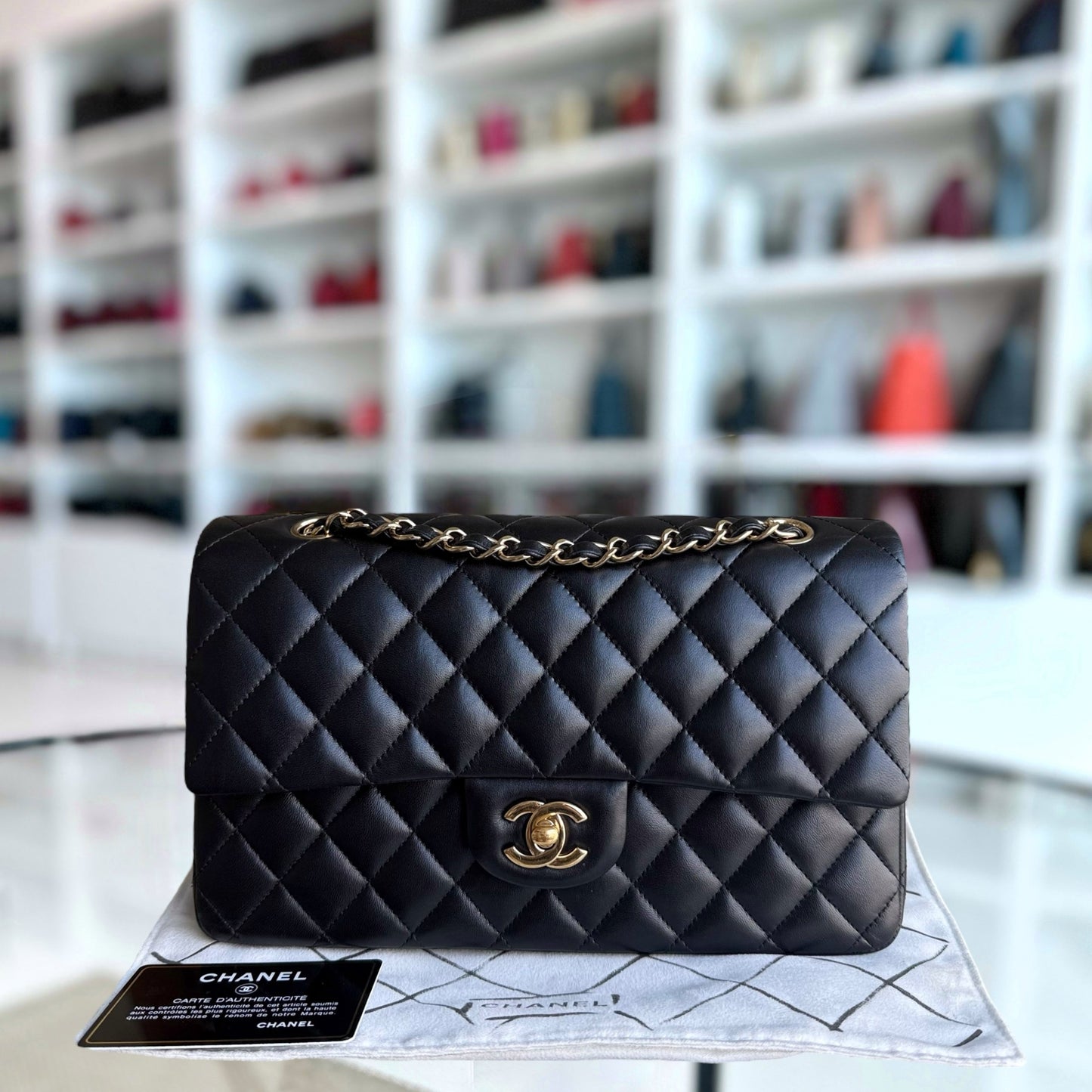 Chanel Classic Flap Medium Shoulder Bag - EworeBags