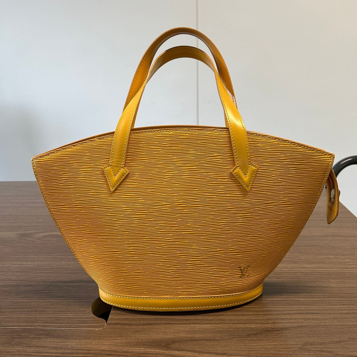 Louis Vuitton Saint Jacques Epi Leather Handbag Yellow LB121324